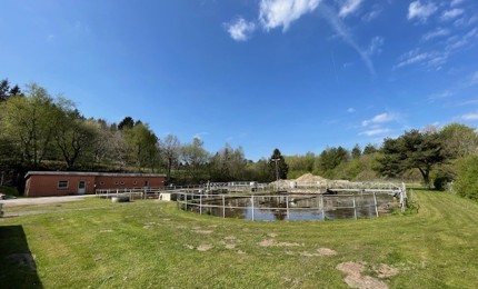 Egtved Renseanlæg set udefra