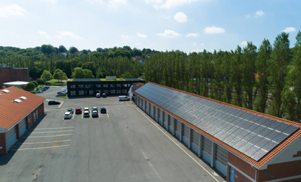 Solceller På Vejle Renseanlæg