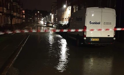 Oversvømmelse i Vejle